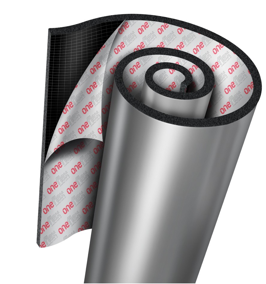 Aluminum Foil Coated Self-Adhesive Elastomeric Rubber Foam• Aluminum and polyester laminated durable...